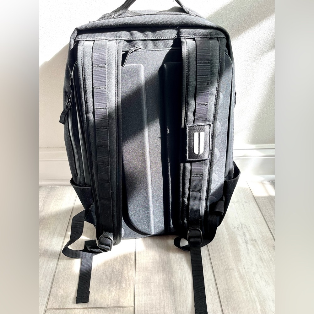 Nobull Waxed Canvas Backpack Black Gem